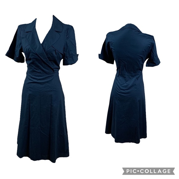 Spense Dresses & Skirts - Spense Black Midi fit and Flare dress size 6